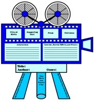 Movie Camera Book Report Project Writing Templates