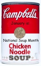 January is National Soup Month