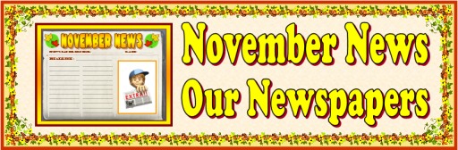November News Newspaper Creative Writing