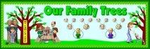 Our Family Tree Bulletin Board Display Banner