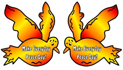 Peace Day Elementary Classroom Bulletin Board Displays