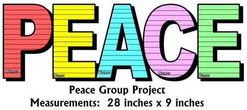 Peace Day Group Project Activities and Lesson Plans for Elementary Teachers