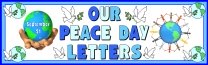 Peace Day Printable Worksheets Banner