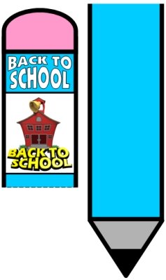 Back to School Bulletin Board Pencil Display Ideas