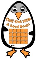 Penguin Chill Out With A Good Book Reading Sticker Chart