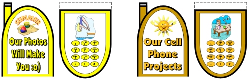 Cell Phone Templates and Project Ideas for Kids