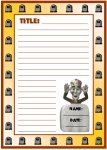 Halloween Spooky Graveyard Stories Printable Worksheets for Language Arts