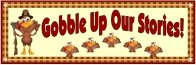 Thanksgiving Turkey Stories Bulletin Board Display Banner