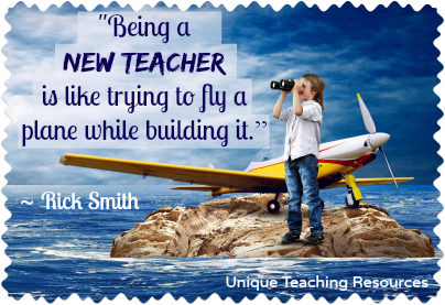 Funny quote about new school teachers.