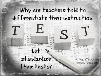 Quote About Standardized Tests and Education