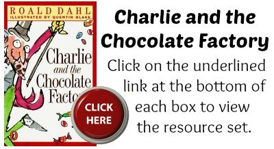 Charlie and the Chocolate Factory Book Cover Roald Dahl Projects