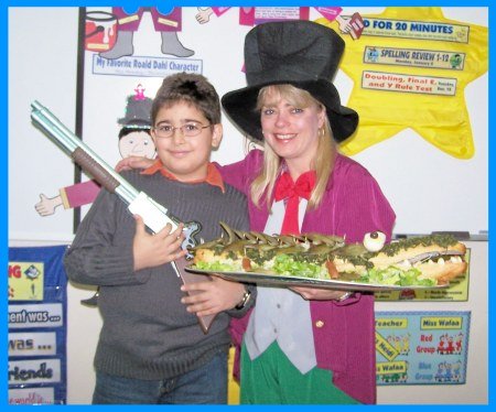 Celebrating Roald Dahl Day Willy Wonka and Enormous Crocodile Sandwich