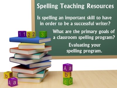 Spelling Teaching Resources For Elementary School Teachers