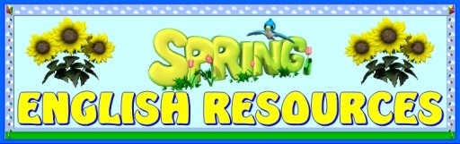 Spring English Teaching Resources and Lesson Plans