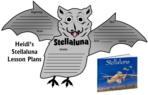 Stellaluna Lesson Plans For Elementary School Teachers, Author Janell Cannon