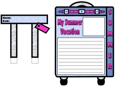 Back To School Creative Writing Teaching Resources For My Summer Vacation