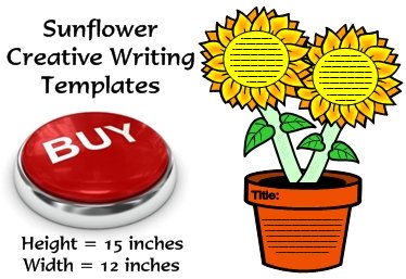 Sunflower Writing Templates and Spring Projects and Ideas for Elementary School Teachers