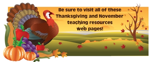 Thanksgiving Lesson Plans for Elementary School Teachers