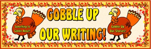 Thanksgiving Turkey Creative Writing Activities Free Bulletin Board Banner