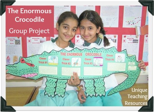 The Enormous Crocodile by Roald Dahl Creative Ideas For Group Projects