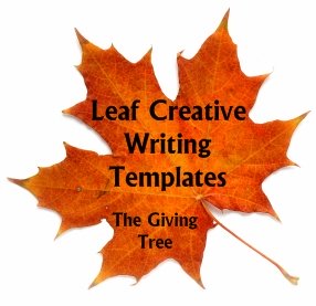 The Giving Tree Shel Silverstein Leaf Shaped Leaf Writing Templates