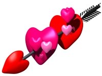 Valentine's Day Heart and Arrow