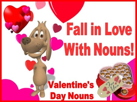 Valentine's Day Powerpoint Lesson Plans Nouns