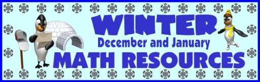 Winter Math Teaching Resources