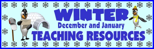 Winter Teaching Resources for December, Christmas, and January
