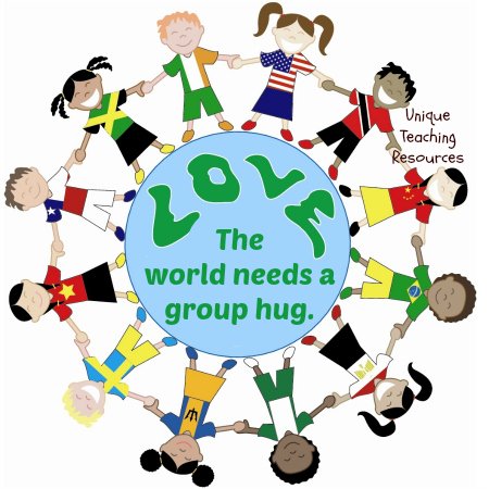 The world needs a group hug.