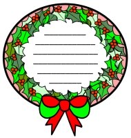 Wreath Creative Writing Templates For A Christmas Carol by Charles Dickens