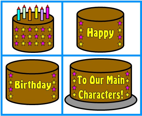 Walmart Birthday Cake Designs on Birthday Cake Template For Bulletin Board   Maria Lombardic