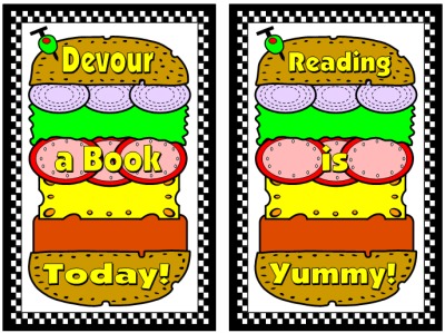 Cheese Burger Book Report Projects Student Templates
