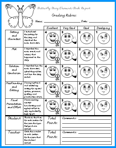 Biography book reports elementary students