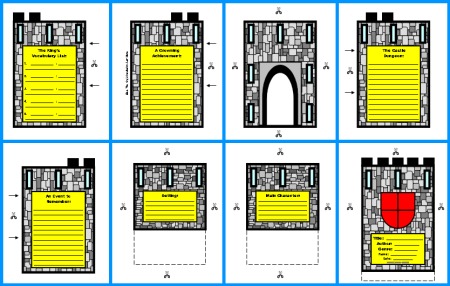 Paper Castle Template