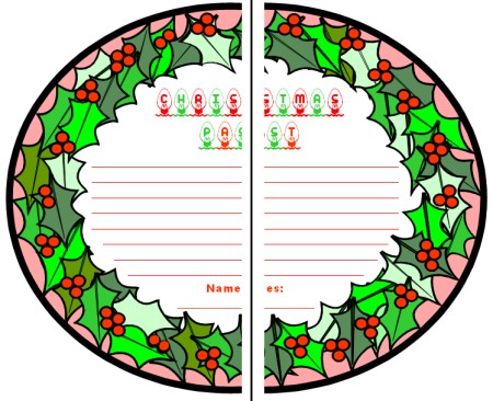 A Christmas Carol by Charles Dickens Group Project Worksheets and Templates