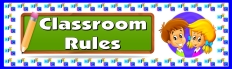 Free Classroom Rules Bulletin Board Display Banner