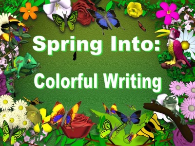 Spring Sentence Writing Powerpoint Lesson