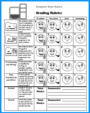 Book reports grade 3