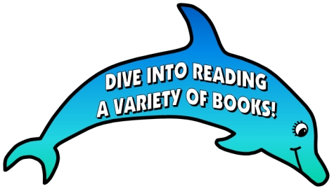 Dive Into Reading Elementary Students Bulletin Board Display Dolphin Templates