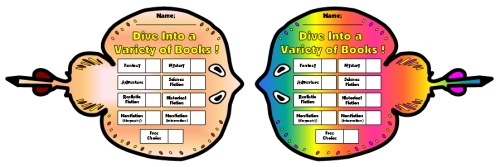 Dive Into Reading Sticker Charts Sting Ray