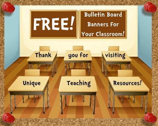 Free Bulletin Board Display Banners For Classrooms