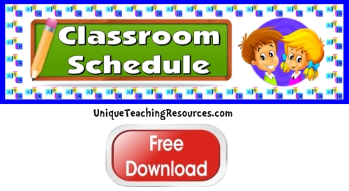Click here to download this free classroom helpers bulletin board display banner.