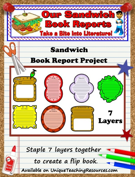 Printable Flip Book Template, Resource