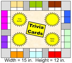 Monopoly Game Board Book Projects Templates for Elementary School Students
