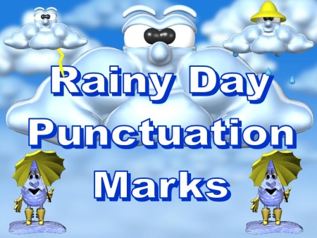 Spring Punctuation Power Point Lesson Plan Period, Question Mark, Exlcamation Mark
