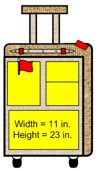Main Character Suitcase Book Report Projects Templates and Worksheets Measurements