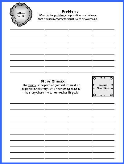 Sandwich Book Report Printable Template