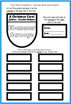 A Christmas Carol Project: Scrooge Final Draft Templates and Worksheets A Christmas Carol Project: Scrooge Final Draft Templates and Worksheets