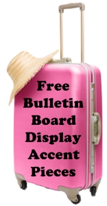 Vacation Suitcase Book Report Free Bulletin Board Accent Pieces